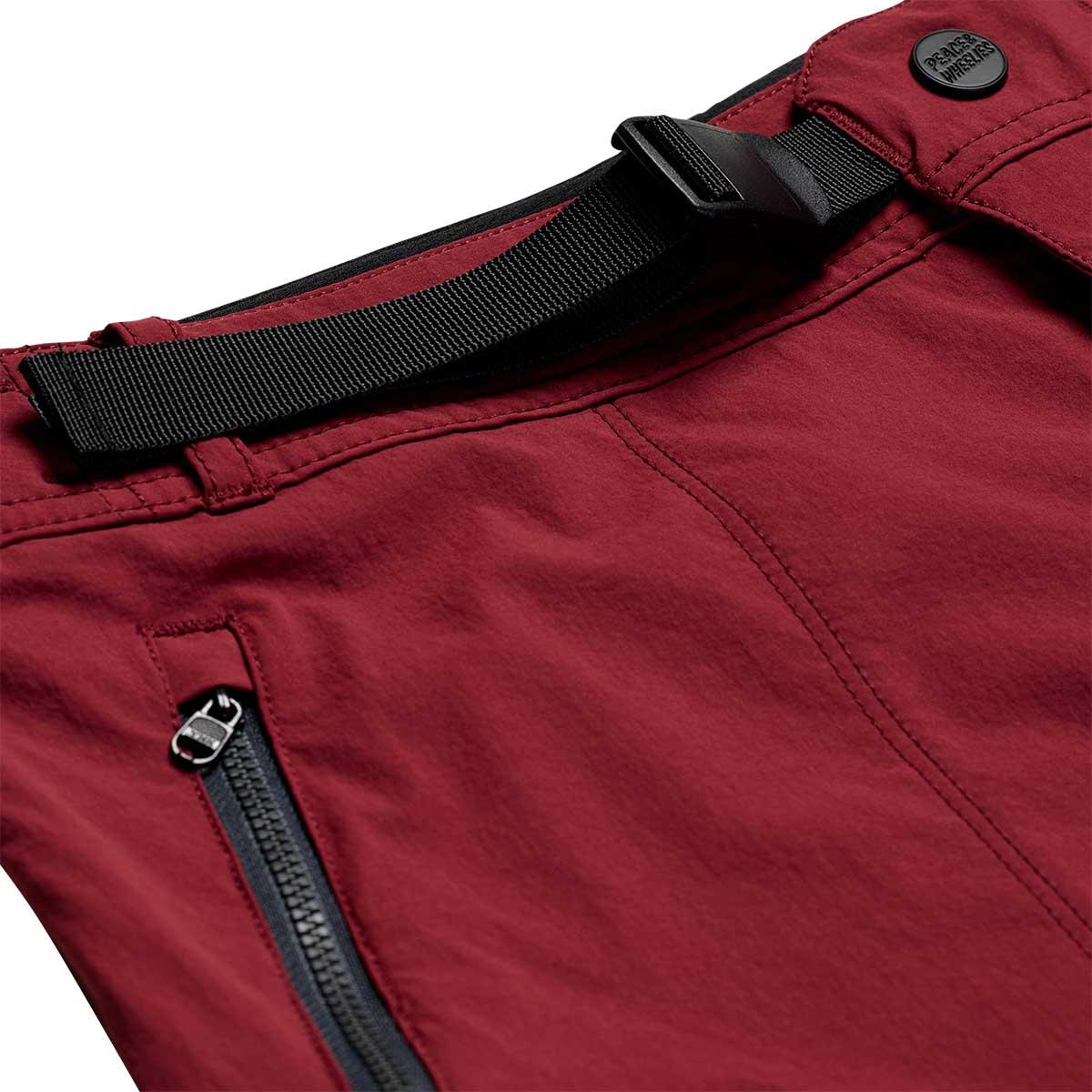 Troy Lee Designs Skyline Trail Short with Liner Men's in Mono Oxblood